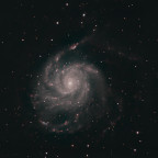 M 101: Erstes Licht in Hα – Blick in eine Sternentstehungsregion