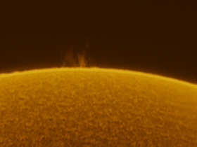Sonne in Halpha am 13.06.2024