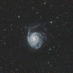 M101 - 1 Std. - OSC ToupTek 2600 Color - Skywatcher 8" Quattro f/4