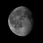 Mond (abnehmend, 87%) am 12.12.2022 mit der Vaonis Stellina