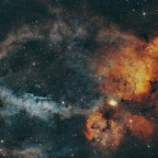 SH2-157 / Lobster Claw Nebula