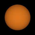 Sonne am 18.05.2023 mit der Vaonis Stellina