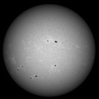 Sonne im Bereich 393.3 nm (CaK) +/- 1.5 nm um 16:01 MESZ