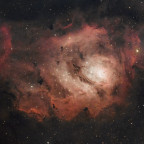 M8 "Lagunennebel" mit dem modifizierten Origin