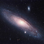 Überarbeitete und alte Version der Andromedagalaxie M31 vom 03.09.2021, Es gab doch einige Details wie z.B. die Farbgebung, die noch verbesserungswürdig waren. Entfernung 2,5 Mio. Lichtjahre
