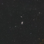 PINS-Test(NINA auf Raspberry Linux) M81 / M82 mit 135mm Pentax Altglas