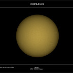 Sonne 2022.11.18 12:55