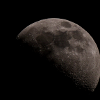 Mond mit 10" Dobson bei 1270mm Brennweite