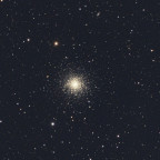 M13 bei Vollmond mit 30mm (Seestar S30Pro)