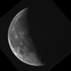 Mond 13.11.2025 - 8" Newton Skywatcher Quattro - Touptek 2600 Color