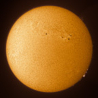 Sonne in H-Alpha am 24.04.2022
