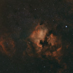 Nordamerikanebel/NGC7000 LRGBHO Widefield Mosaik mit 135mm Pentax Altglas