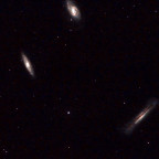 NGC3628 mit "Beiwerk"