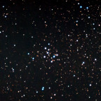 M29 offener Sternhaufen mit der Vaonis Stellina