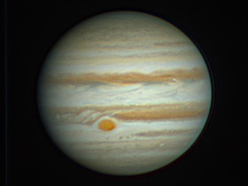 Jupiter vom 9.3.2026 19:35 UT