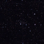 NGC957 offener Sternhaufen mit der Vaonis Stellina
