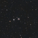 NGC 6412 bzw. ARP 38, eine Spiralgalaxie im Sternbild Drache