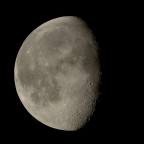 Mond (Mosaik) am 15.09.2022, ca. 5:00 Uhr