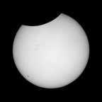 Partielle Sonnenfinsternis 2025