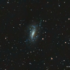 NGC 925, Balkenspirale im Sternbild Dreieck