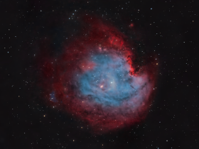 NGC 2175 Affenkopf-Nebel mit Seestar S50