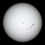 Sonne im Weisslicht 31.08.2025