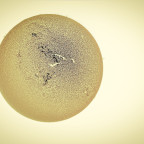 Sonne H-Alpha mal anders Bearbeitet