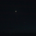 Mond, Jupiter und Venus am 23.02.2023