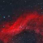 NGC 7822, ein galaktischer Nebel im Sternbild Cepheus (außerdem NGC 7762, King 11, Abell 1)