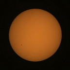 Meine erste Sonne mit dem Stellina-Sonnenfilter (19.11.2022)