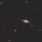 M104 Sombrero Galaxie mit dem Walimex, nicht schön aber selten