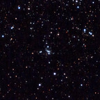 NGC637 offener Sternhaufen mit der Vaonis Stellina