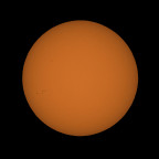 Oster-Sonne am 09.04.2023 mit der Vaonis Stellina