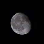 Mond (88%, abnehmend) am 29.03.2024 mit dem Seestar S50