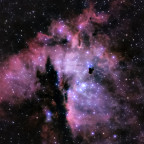 Im Herzen des Pacman-Nebels: Ein Blick auf IC 1590 und seine Umgebung