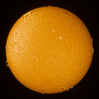 Sonne in H-Alpha am 17.04.2022