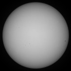 Sonne 02.09.2023 - 8" Newton - EOS 700D - Weißlicht