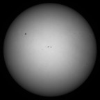 Sonne 15.09.2023 - 8" Newton - EOS 700D - Weißlicht