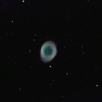 Messier 57 , kurzbelichtet