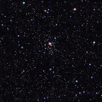 NGC1857a+b und Czernik 20 offene Sternhaufen mit der Vaonis Stellina