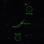 Supernova SN2024gy in der NGC4216 Galaxie mit dem Seestar S50