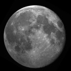 1. Tag nach dem größten Vollmond 06.11.2025 - 8" Newton Skywatcher Quattro - Touptek 2600 Color