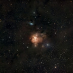Nördlicher Trifidnebel (NGC1579) - 4h - RGB - OSC ToupTek 2600 Color - Skywatcher 8" Quattro f/4