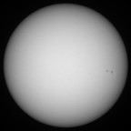 Sonne 11.03.2024 - 8" Newton - EOS 700D - Weißlicht