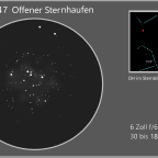 Messier 47 Offener Sternhaufen
