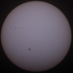 Sonne 22.05.2023 - 8" Newton - Weißlicht