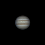 Jupiter mit Schatten von Europa vom 16.12.2024