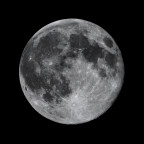 Mond 2025/11/05 22:19, bei Salzburg, AT