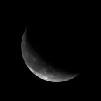 Mond (30%, abnehmend) am 09.09.2023 um 5:31Uhr MESZ mit der Vaonis Stellina