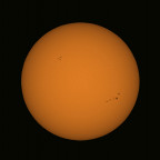 Sonne am 30.04.2023 mit der Vaonis Stellina